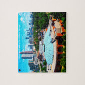 Skyline Atlanta Géorgie Puzzle (Vertical)
