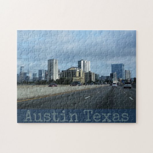 Skyline Austin Texas Puzzle Legpuzzel (Horizontaal)