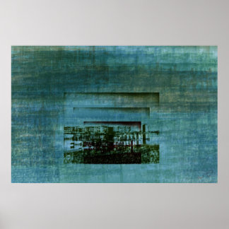 Skyline - baai van Kopenhagen Poster