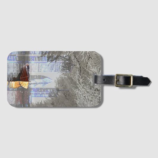 Skyline Bagagelabel (Voorkant (horizontaal))