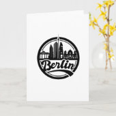 SKYLINE BERLIN KAART (Gele Bloem)