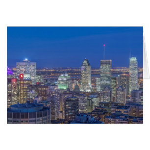 Skyline bij schemering 2