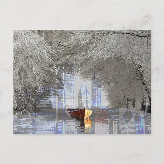 Skyline Briefkaart (Voorkant)