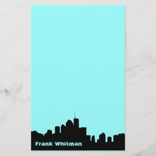 Skyline briefpapier