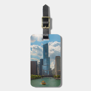 Skyline Chicago Bagagelabel