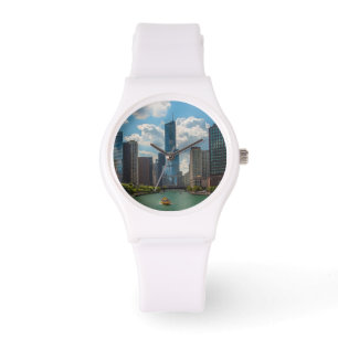 Skyline Chicago Horloge