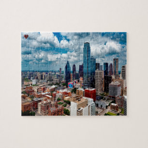 Skyline Dallas Texas Legpuzzel