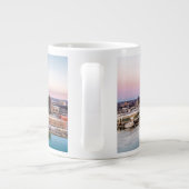 Skyline de Détroit à Dawn Jumbo Mug (Dos)