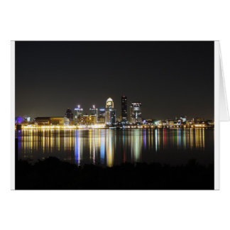 Skyline de Louisville la nuit