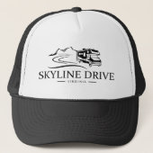 Skyline Drive Virginia Recreatievoertuig Trucker Pet (Voorkant)