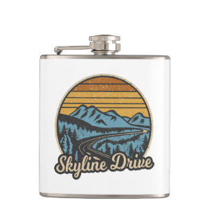 Skyline Drive Virginia Retro Heupfles