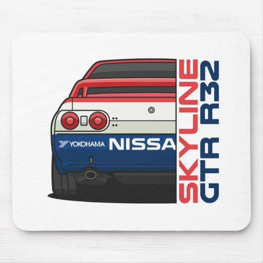 Skyline GT-R Bathurst Livery A Muismat (Voorkant)