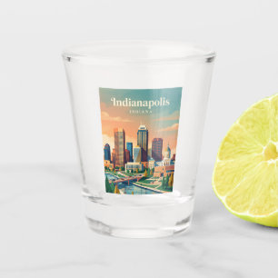 Skyline Indiana Shot Glas