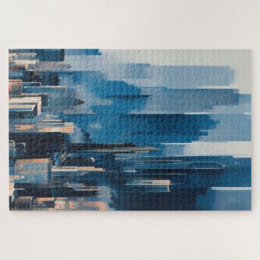 Skyline Jigzaag Puzzle Legpuzzel (Horizontaal)