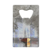 Skyline Kredietkaart Flessenopener (Achterkant)