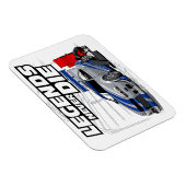 SKYLINE LEGENDS STERVEN NOOIT! MAGNEET (Rechterzijde)