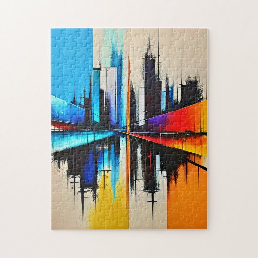Skyline Legpuzzel (Verticaal)