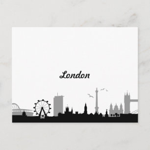 Skyline Londen Briefkaart