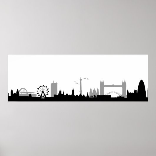 Skyline London Poster (Voorkant)