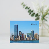 Skyline Miami - Carte postale (Debout devant)