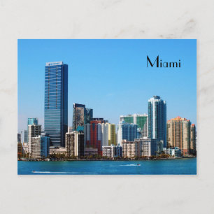 Skyline Miami - Carte postale