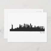 Skyline New York Briefkaart (Voorkant / Achterkant)