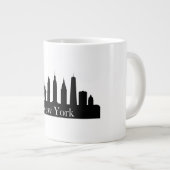Skyline New York Extra Grote Beker (Voorkant rechts)