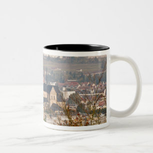 Skyline of Bamberg, Duitsland Tweekleurige Koffiemok