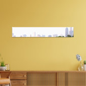 Skyline of Dallas, Texas Canvas Afdruk (Insitu (Woonkamer))