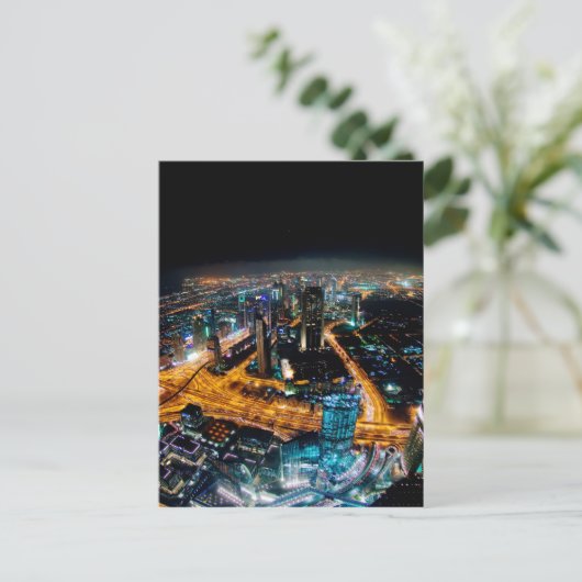 Skyline of Dubai Briefkaart (Staand voorkant)