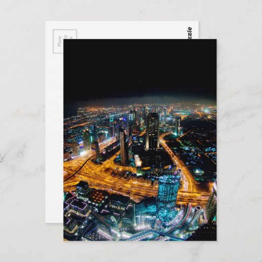 Skyline of Dubai Briefkaart (Voorkant / Achterkant)