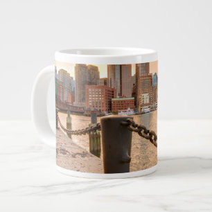 Skyline of Financial District of Boston Jumbo Beker