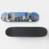 Skyline of Miami Skateboard (Horizontaal)