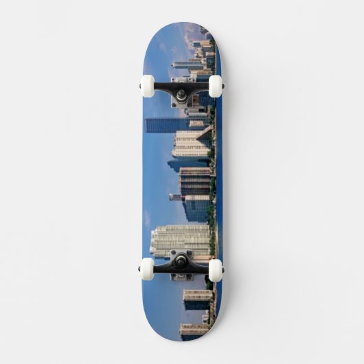 Skyline of Miami Skateboard (Voorkant)