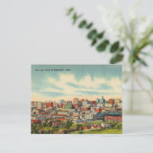 , Skyline of Nashville, Tennessee Briefkaart (Staand voorkant)