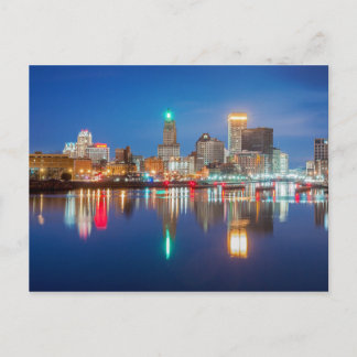 Skyline of Providence, RI Briefkaart