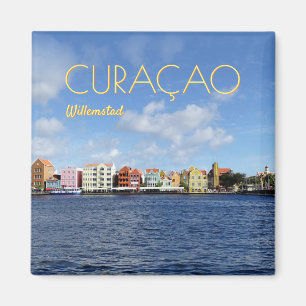 Skyline of Willemstad (aanpasbaar) Magneet