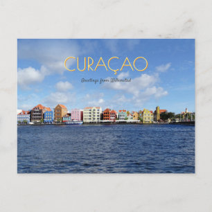 Skyline of Willemstad (customizable) Briefkaart