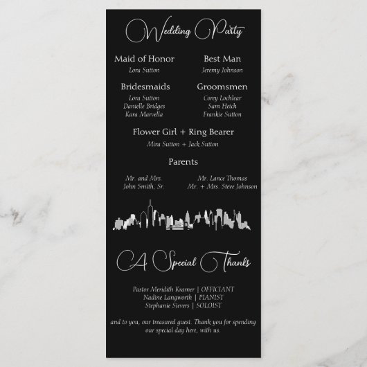 Skyline-programma van New York (Achterkant)