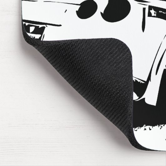 Skyline Rear Uitzicht shot. Muismat (Hoek)