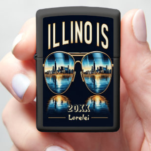 Skyline Reflections - Illinois 202XX