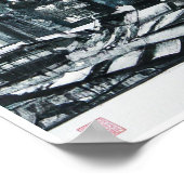 Skyline Singapour - Impression d'art en toile (Coin)