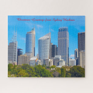 Skyline Sydney Harbor Australië Puzzel