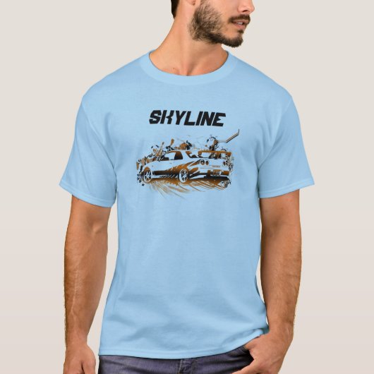 SKYLINE T-SHIRT (Voorkant)