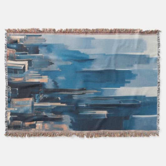 Skyline Throw Blanket Deken (Voorkant)