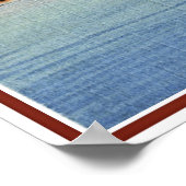 Skyline uit Harbour, Buffalo NY Poster (Hoek)