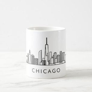 Skyline van Chicago – CityScape Design Koffiemok