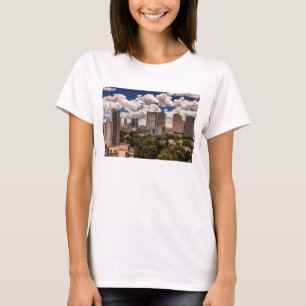 Skyline van de hotels in Polanco Mexico City T-shirt