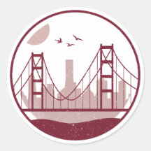 Skyline van Golden Gate Bridge