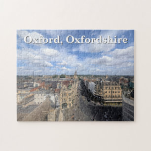 Skyline van het historische Oxford in Oxfordshire, Legpuzzel